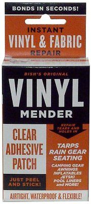 Tear Mender BRT-1 Bish's Original Vinyl Mender Clear Adhesive Patches