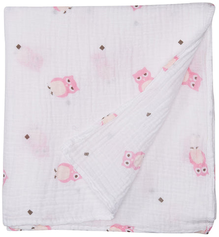 Lulujo Baby Muslin Cotton Swaddling Blanket